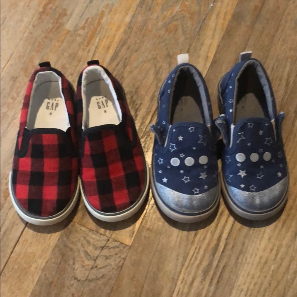 Unisex kids slip on sneakers